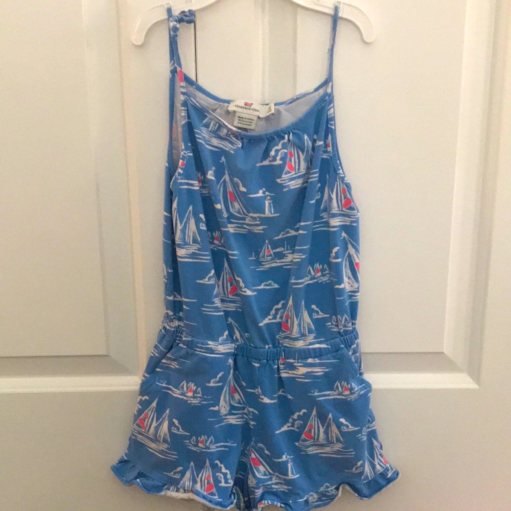 Girls vineyard vines romper